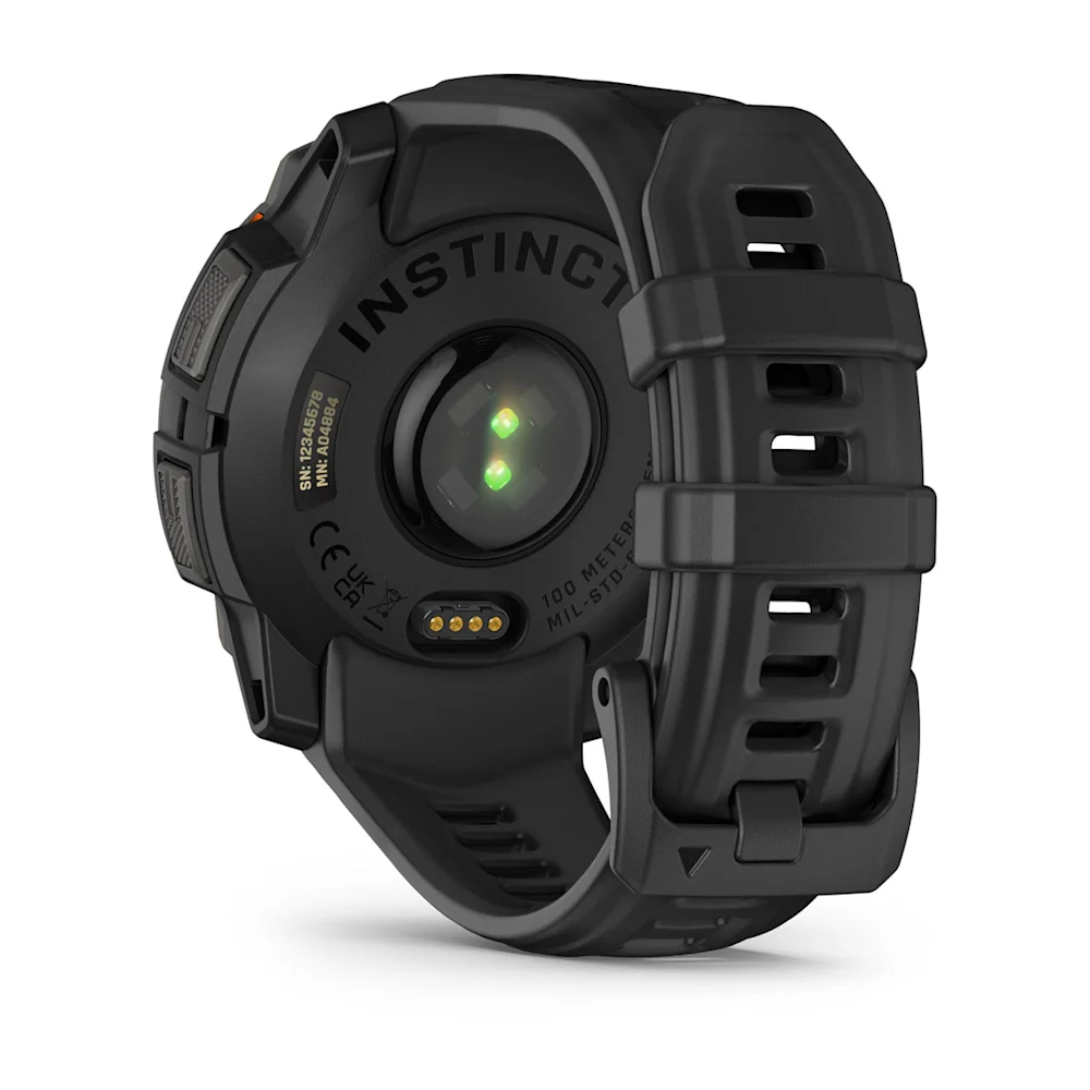 Instinct 3 – 45 mm, Solar - Siyah resmi