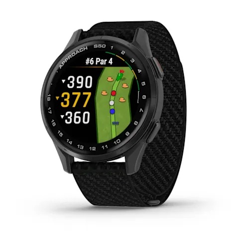 Approach S50 - Siyah ComfortFit Naylon Bantlı Arduvaz Alüminyum Çerçeve resmi