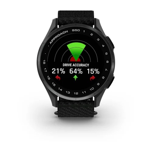 Approach S50 - Siyah ComfortFit Naylon Bantlı Arduvaz Alüminyum Çerçeve resmi