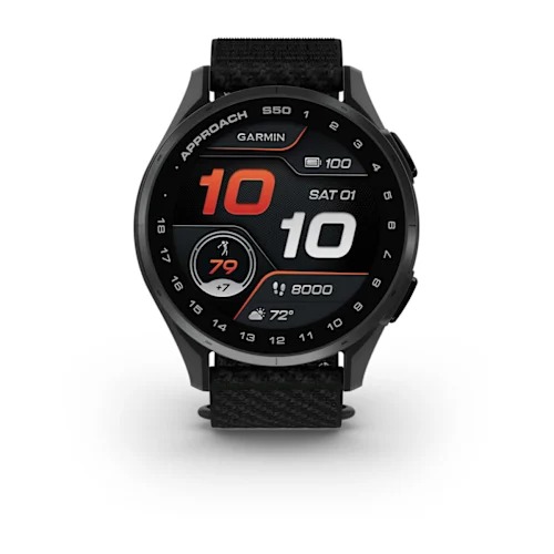 Approach S50 - Siyah ComfortFit Naylon Bantlı Arduvaz Alüminyum Çerçeve resmi