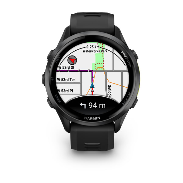 Forerunner 970 - Karbon Gri DLC Titanyum Siyah | Gri resmi