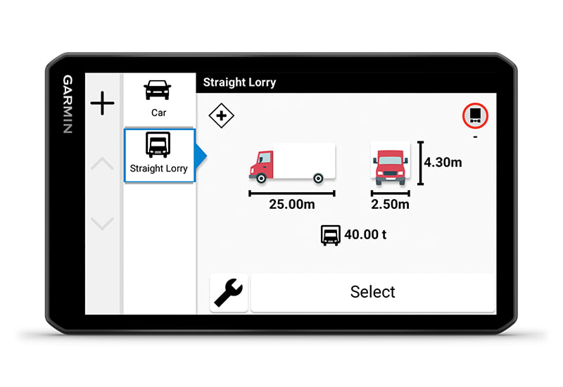 Garmin dezl LGV1020