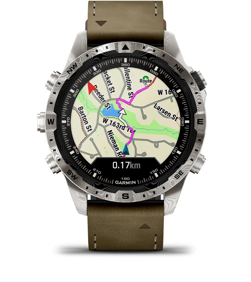 Garmin MARQ Adventurer (Gen 2) - MARQ Adventurer (Gen 2) - Damascus Steel Edition