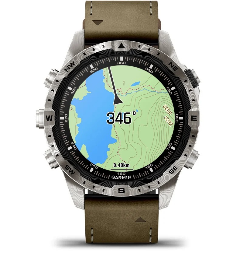 Garmin MARQ Adventurer (Gen 2) - MARQ Adventurer (Gen 2) - Damascus Steel Edition