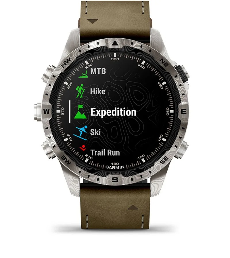 Garmin MARQ Adventurer (Gen 2) - MARQ Adventurer (Gen 2) - Damascus Steel Edition