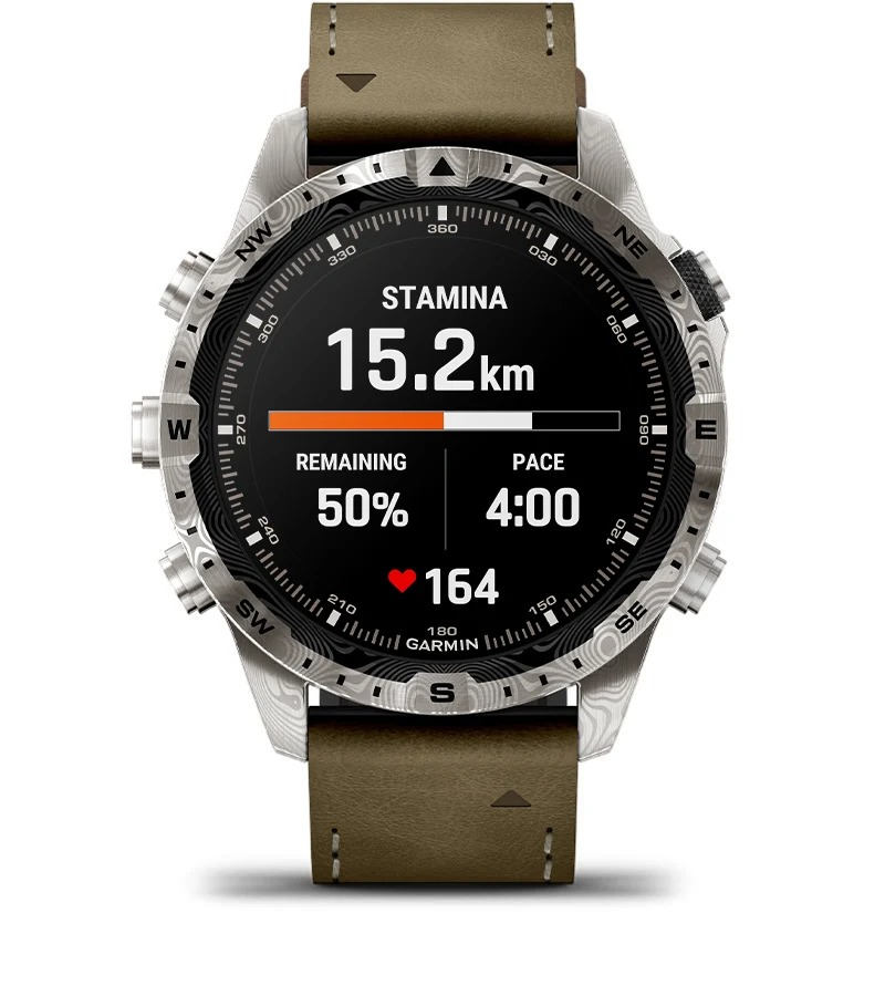 Garmin MARQ Adventurer (Gen 2) - MARQ Adventurer (Gen 2) - Damascus Steel Edition