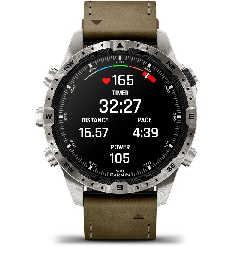 Garmin MARQ Adventurer (Gen 2) - MARQ Adventurer (Gen 2) - Damascus Steel Edition